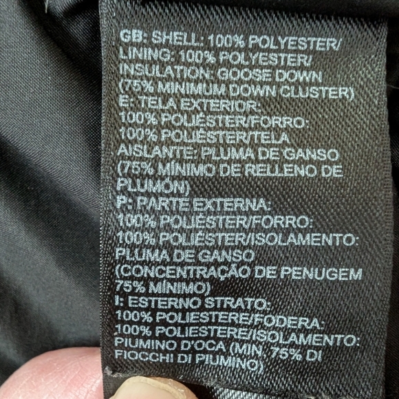 The North Face Nuptse Vest Puffer Gorpcore Granola Women Hiking Nylon Black Down - Picture 13 of 16